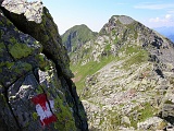Particolare vista della testata della Valstrona